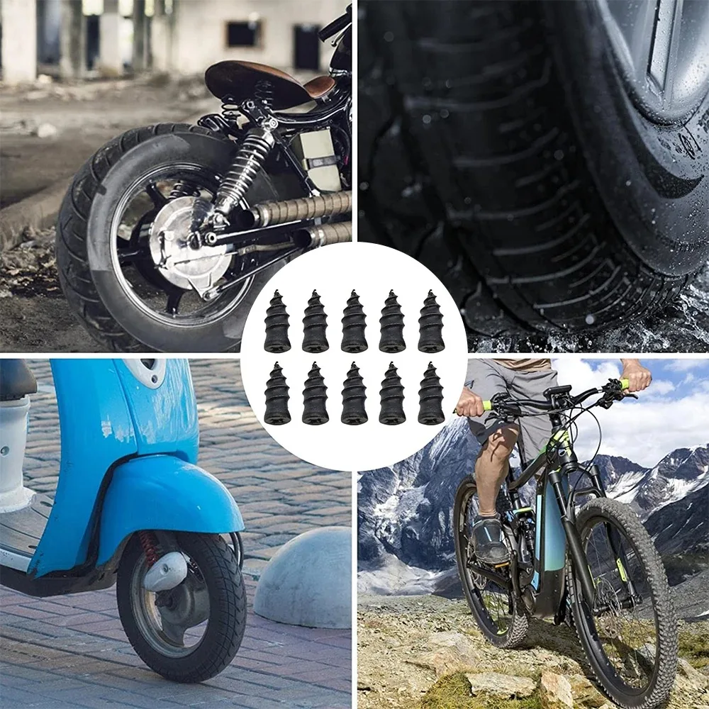 Auto, motorfiets, fietswiel, bandenreparatieset, reparatie van vacuümbanden, rubberen nagel, reparatiespijkerplug, lekreparatiestrip, afdichting