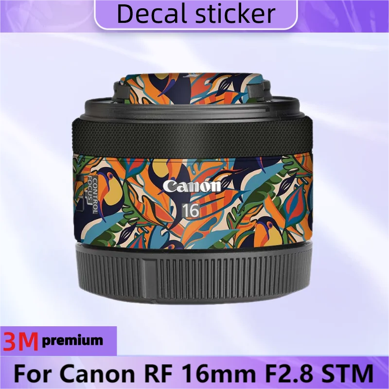 

For Canon RF 16mm F2.8 STM Lens Sticker Protective Skin Decal Vinyl Wrap Film Anti-Scratch Protector Coat RF16/2.8 F/2.8 16MM