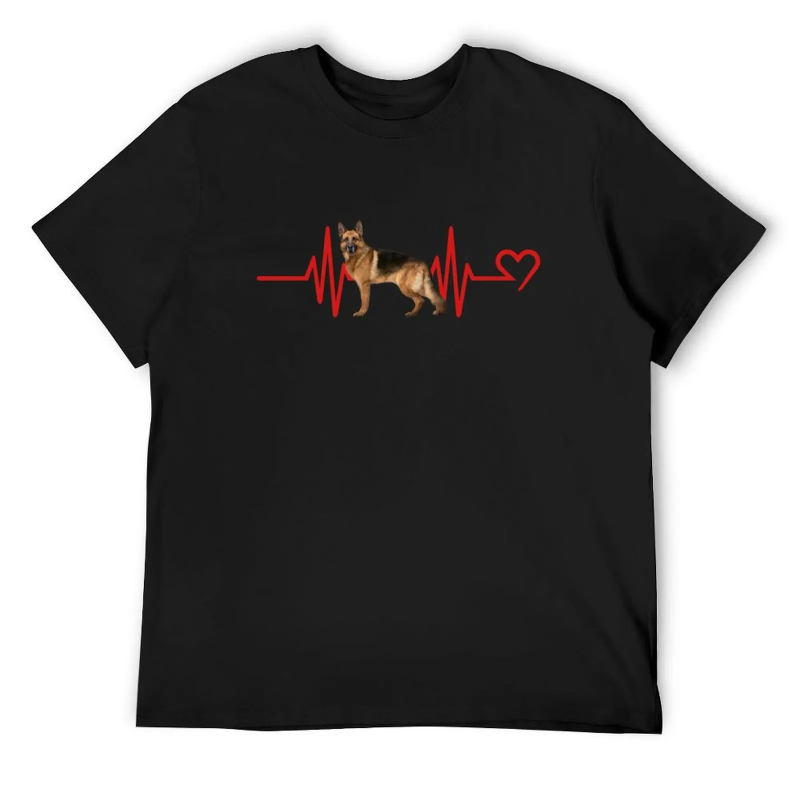 

Love with my heart - German Shepherds 2 T-Shirt custom t shirt cheap stuff funny shirt cotton mens clothes