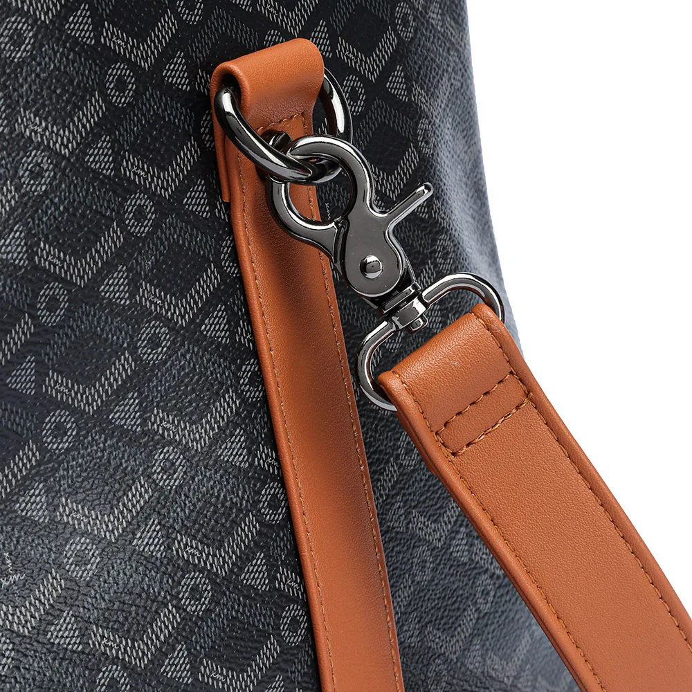 Luxuriöse Karierte Handtaschen für Herren Große Kapazität Reisetasche Shopper Modisches Design Henkeltaschen Multifunktionale Umhängetasche Handtasche – Detail 17