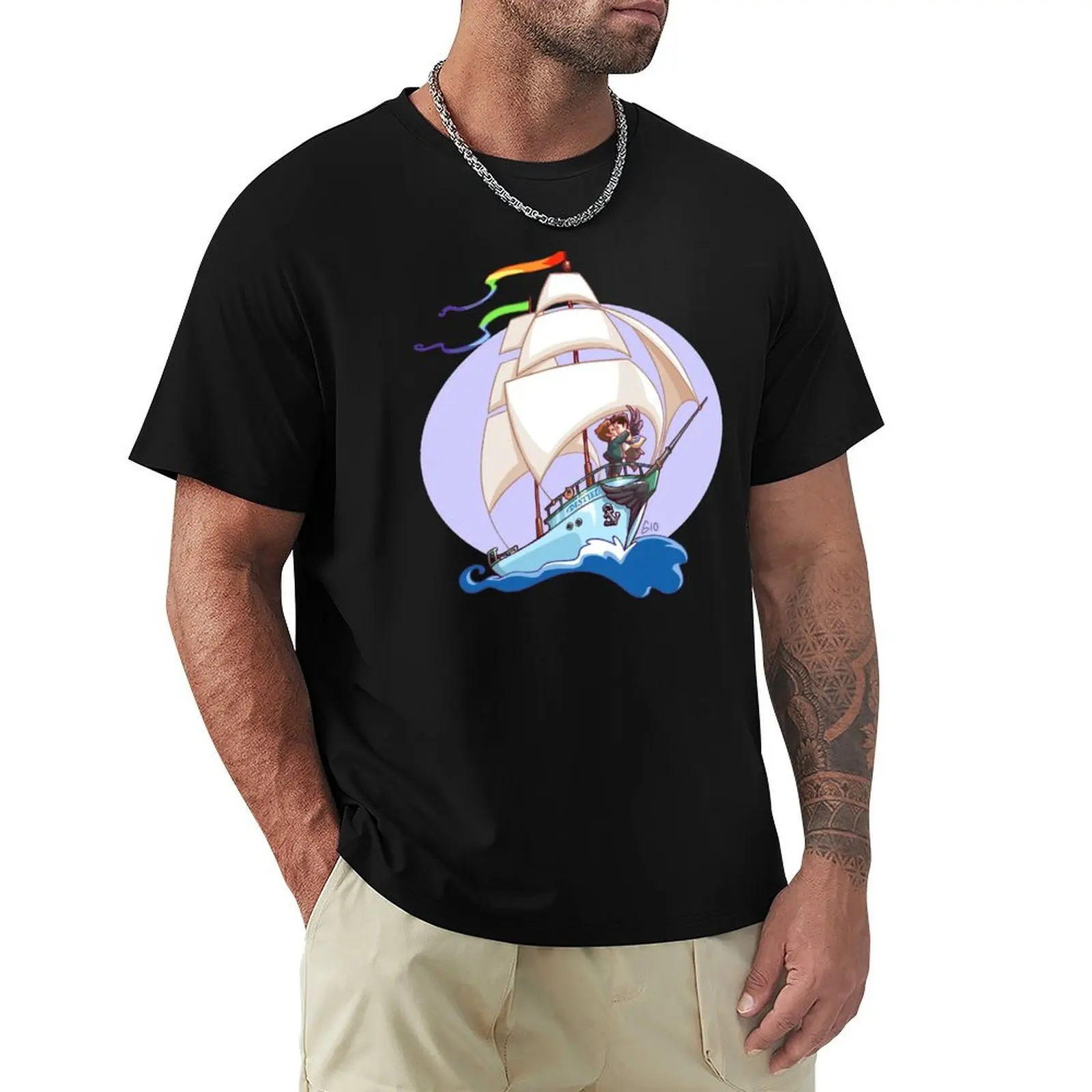 The Destiel Ship has sailed T-Shirt Ultra Soft Breathable Tee Top