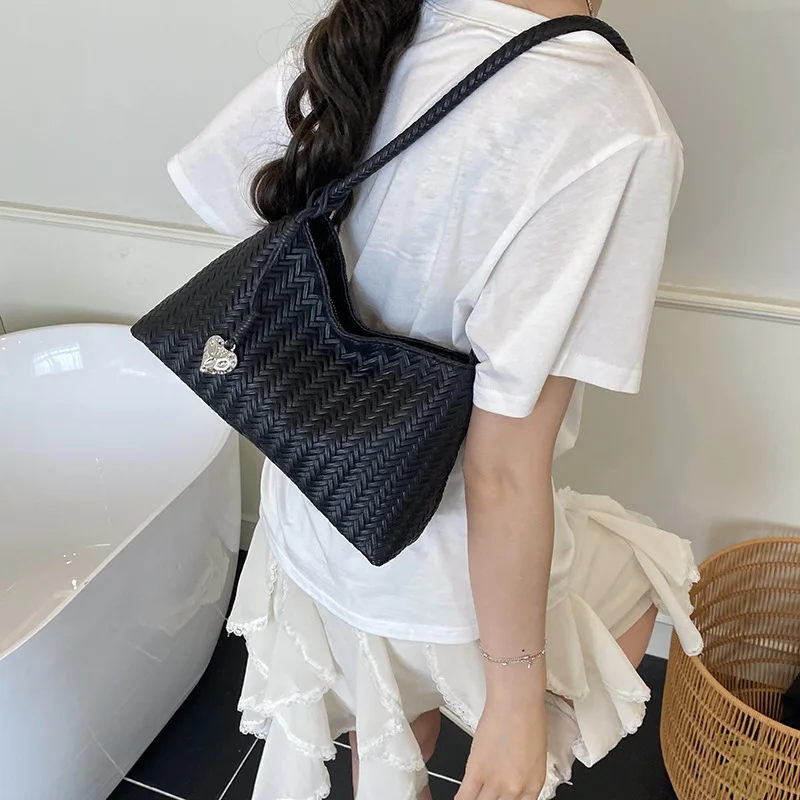

2025 Luxury Woven Handbag for Women – Stylish Detachable Mother-Daughter Tote, Versatile Crossbody & Shoulder Bag