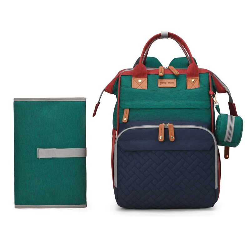 

Сумка для подгузников, рюкзак для мамы, сумка большой вместимости с пеленальной подушечкой, сумки для кормления, многофункциональные водонепроницаемые дорожные сумки для подгузников на открытом воздухе