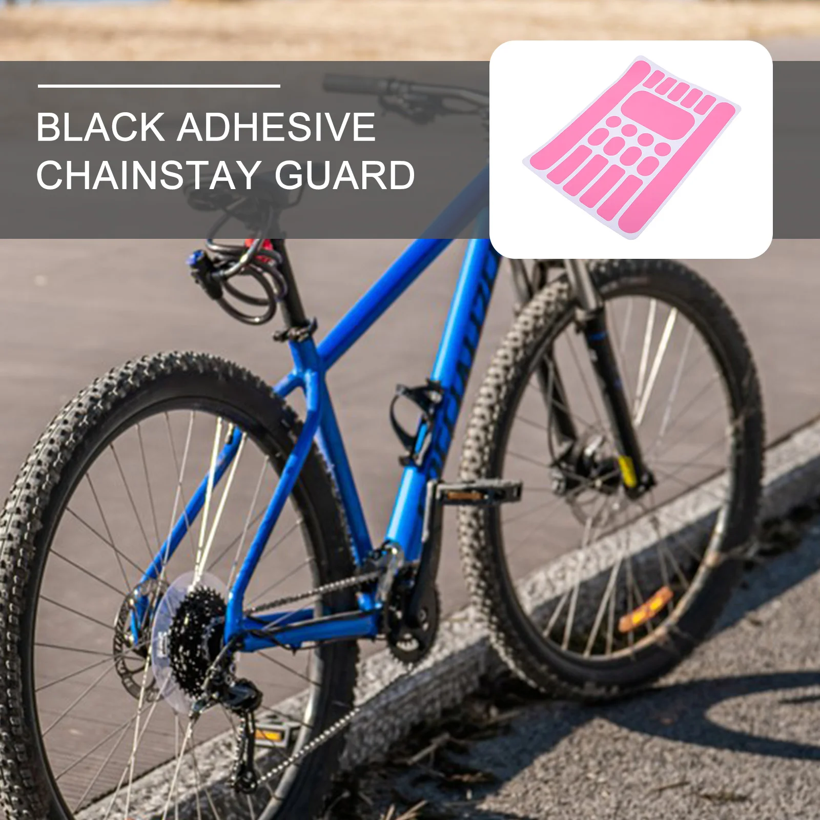 

Chain Protector Bike Frame Sticker Pvc Chainstay Decals Adhesive Film Clear Paste Mountain Road Bicycle Wrapping