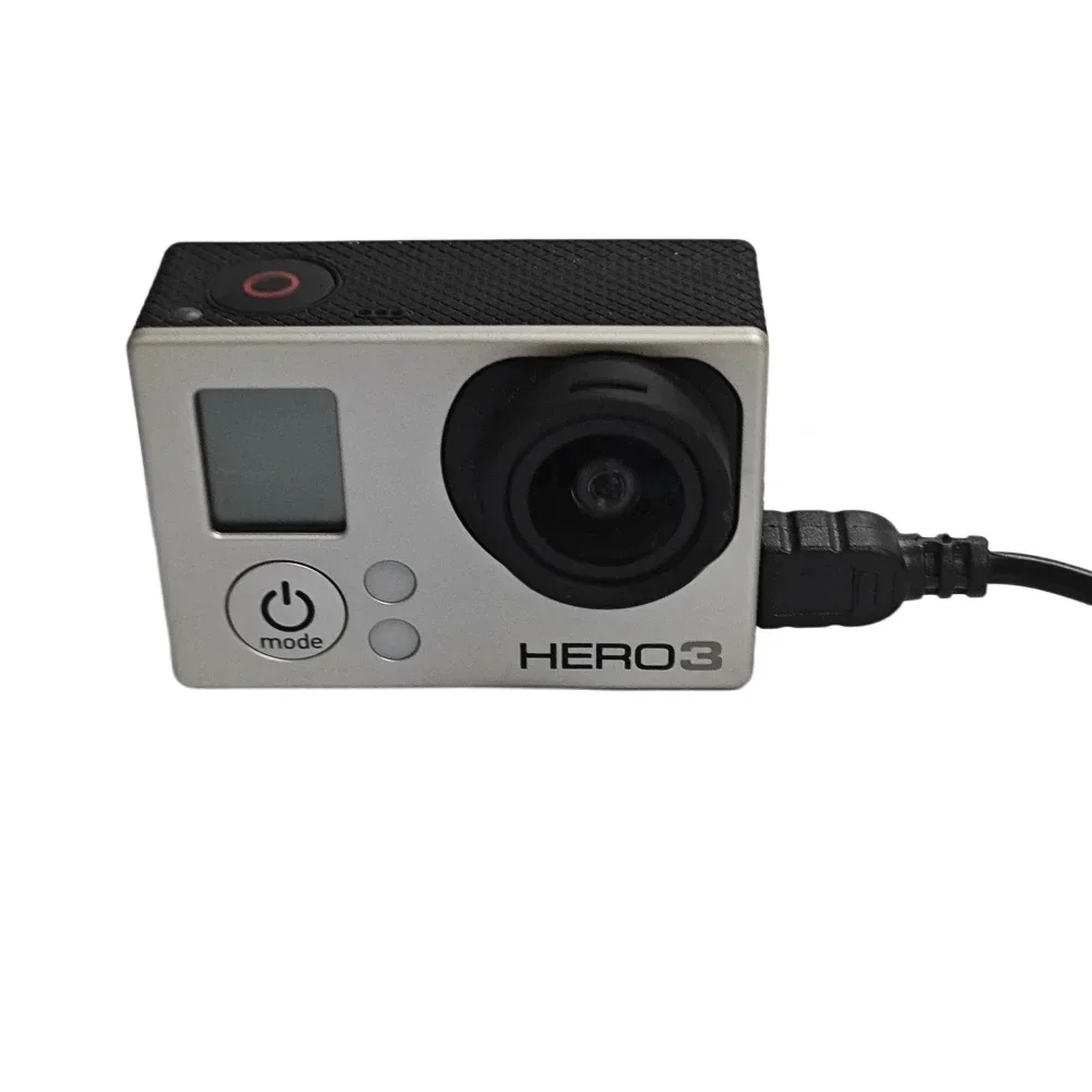 A set of For GoPro Hero 3 Hero3 silver Edition Camera + Battery +Charge Cable Replacement Parts Accessories