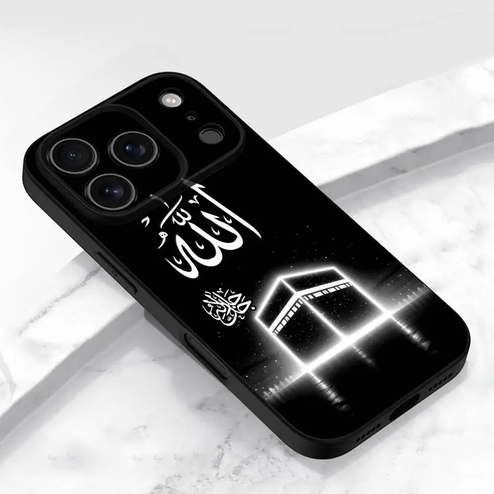 Чехол для телефона Arab Islamic Mecca Pilgrim для iPhone 13,16,12,14,15,11,17,Pro,Max,Plus,E,Air,Mini противоударный чехол