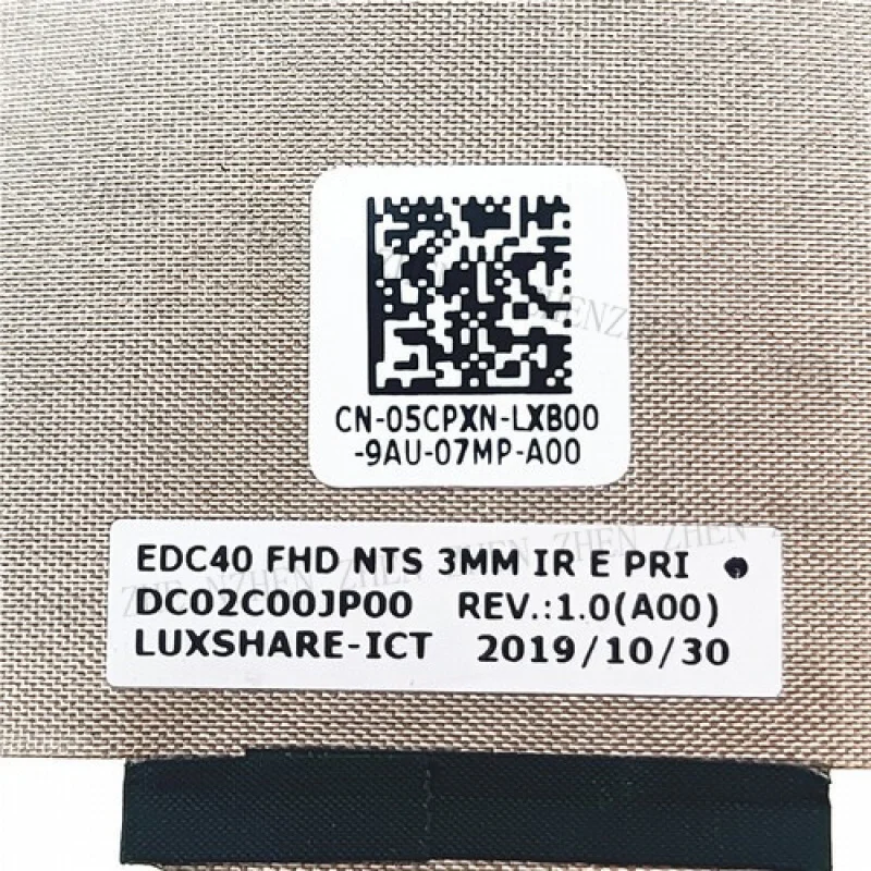 Y لـ Dell Latitude 7400 E7400 كابل شاشة LCD FHD 3 مللي متر IR 05CPXN DC02C00JP00 #5