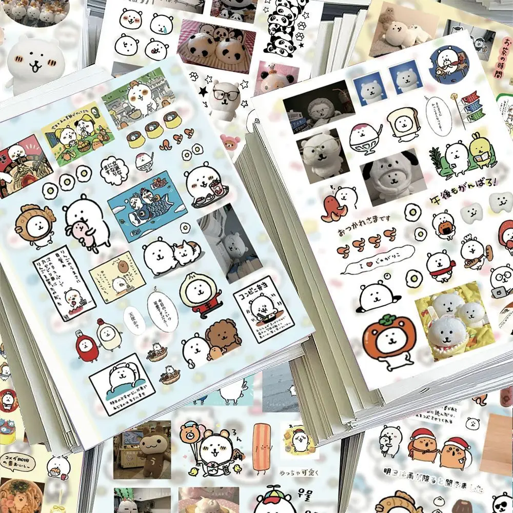Chiikawa Die‑Cut Stickers, High‑Aesthetic Korean‑Style Ins Hot Healing Waterproof Decals for Packaging DIY Craft