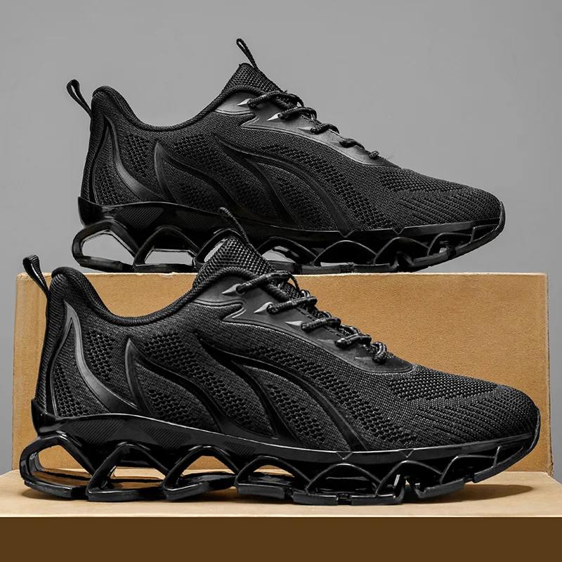 

Men's casual new sports shoes four season fashion thick sole outdoor breathable running anti slip wear-resistant casual sneakers