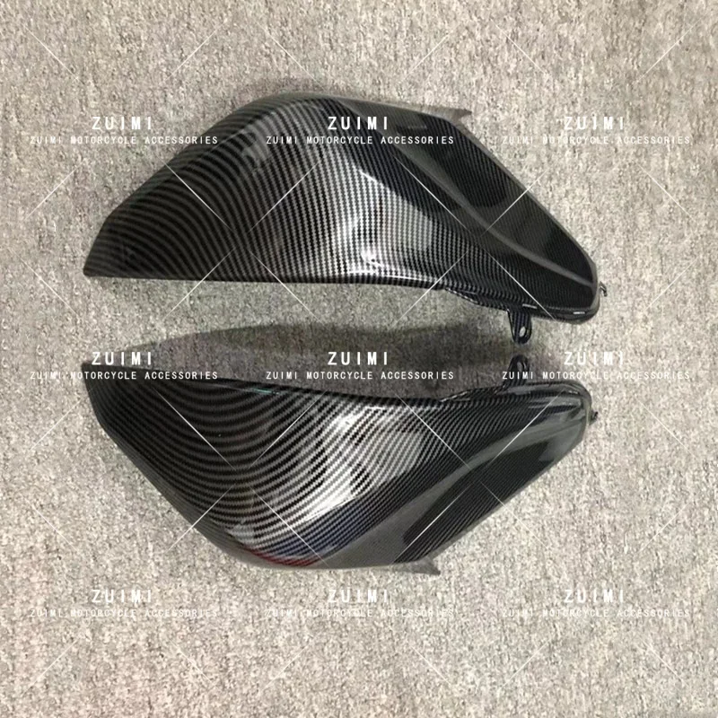 Carbon Fiber Paint Gas Tank Side Cover Panel Trim Fairing Cowl Fit For Kawasaki Z800 2013-2014-2015-2016