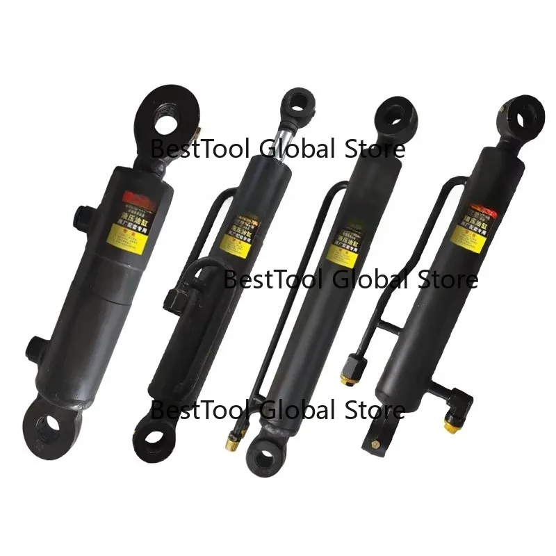 China Factory Custom Different   Double Acting Long Stroke Welded Engineering High Pressure Lift Telescopic Hydraulic Cylinder