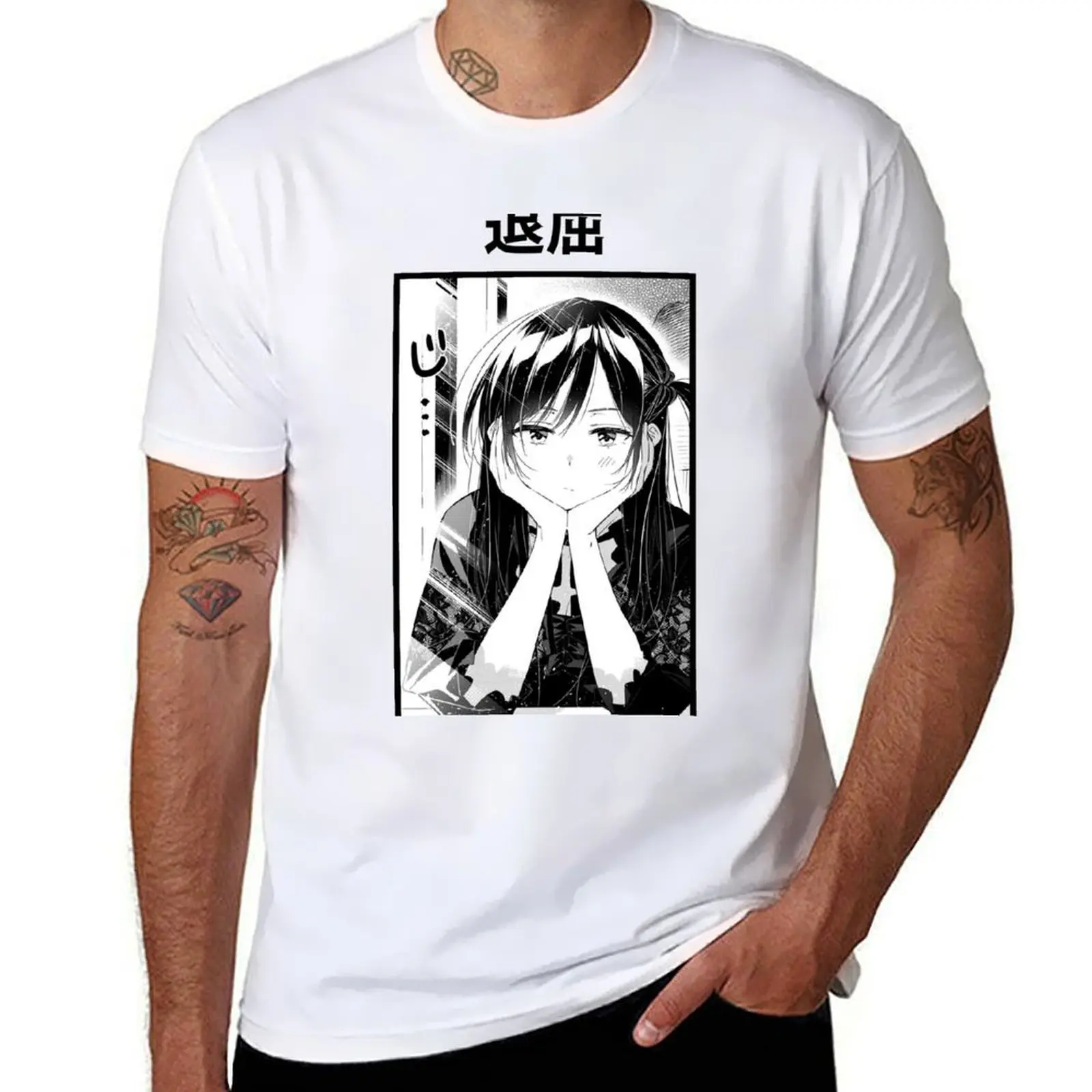 

CHIZURU MIZUHARA KANOJO OKARISHIMASU - RENT A GIRLFRIEND T-Shirt men t shirt cotton 100% man t shirt cotton T-Shirt