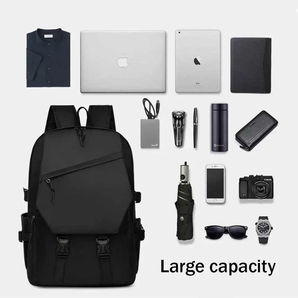 Business Men\'s Large Capacity Computer Backpack Student Backpack Simple and Casual Campus Backpack