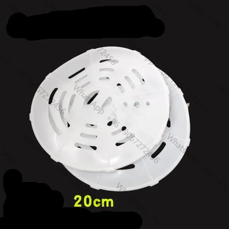2pcs 20/22/23.5/24/24.5/25/27/29cm Dia Plastic Semi Automatic Washing Machine Spin Dryer Cap Cover White