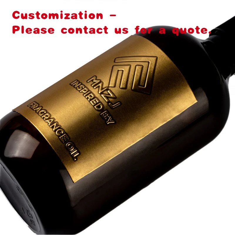 

Изготовленная на заказ металлическая этикетка, персонализированный роскошный флакон духов для духов с металлической этикеткой-наклейкой