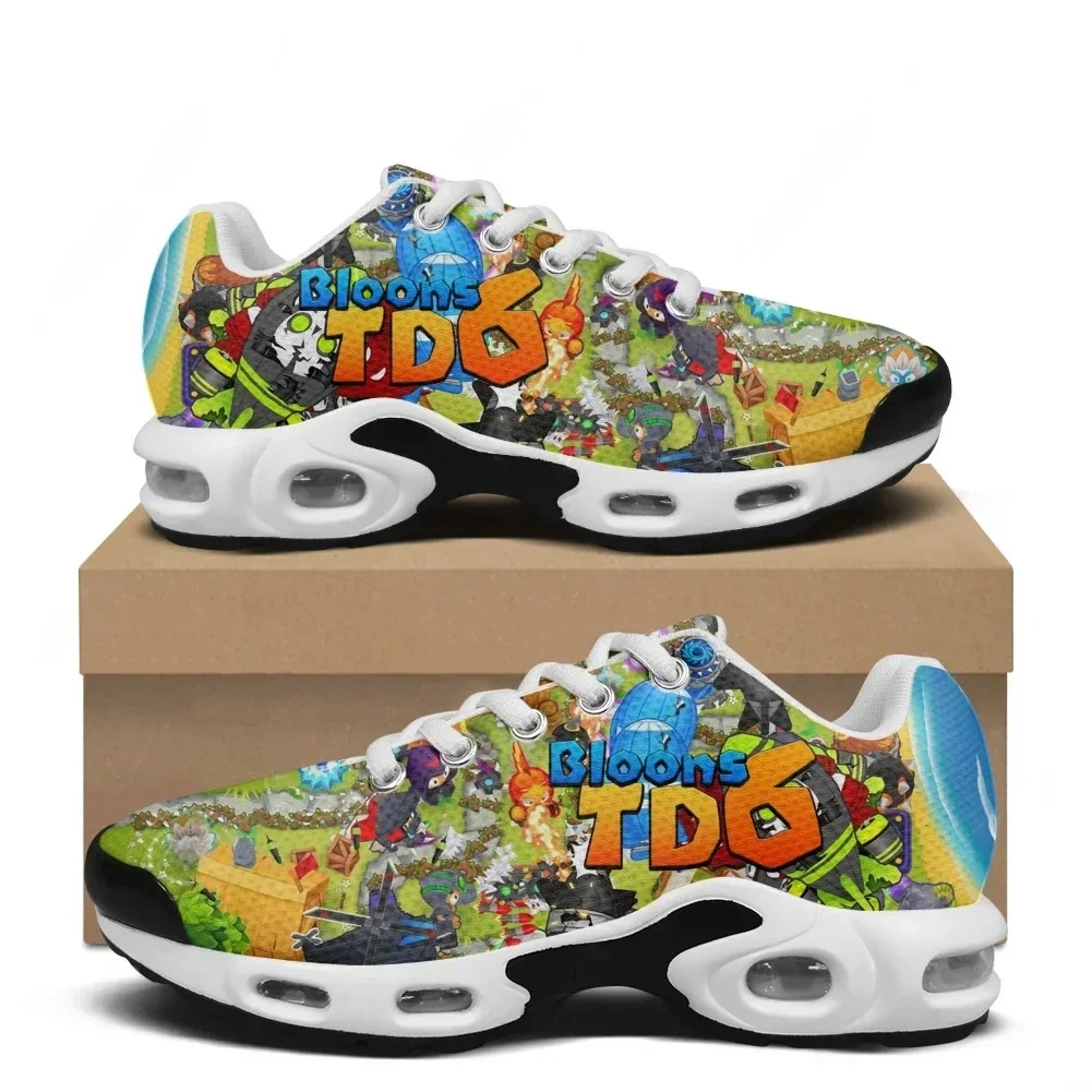 

Кроссовки Bloons TD6 Air Cushion для мужчин, женщин и подростков, легкая спортивная обувь, высококачественные кроссовки для отдыха с сетчатым верхом