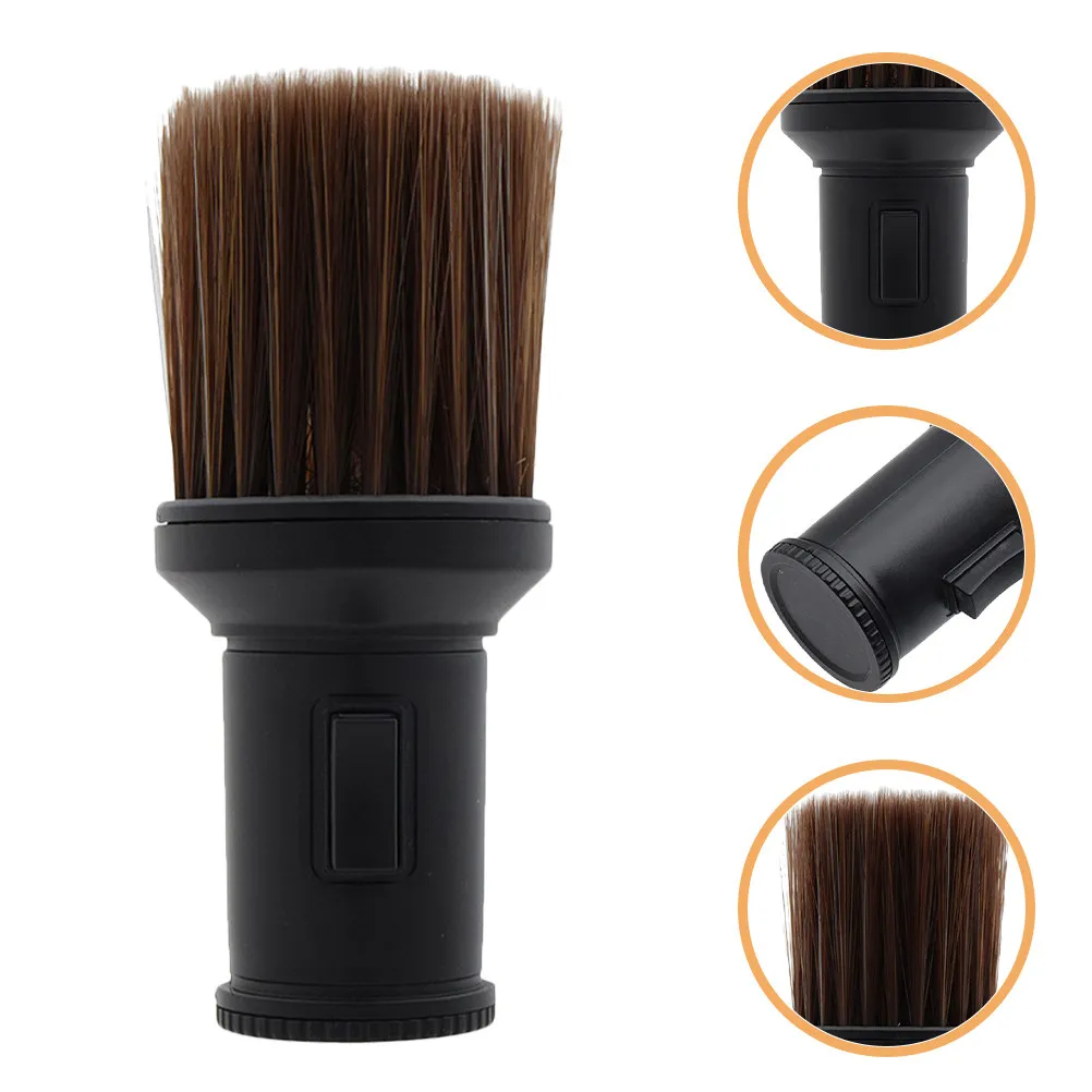 Hair Bristle Sweeping Brush Neck Duster for Barber Shaving Hairdressing Cleaning Broken Hair Removal Use