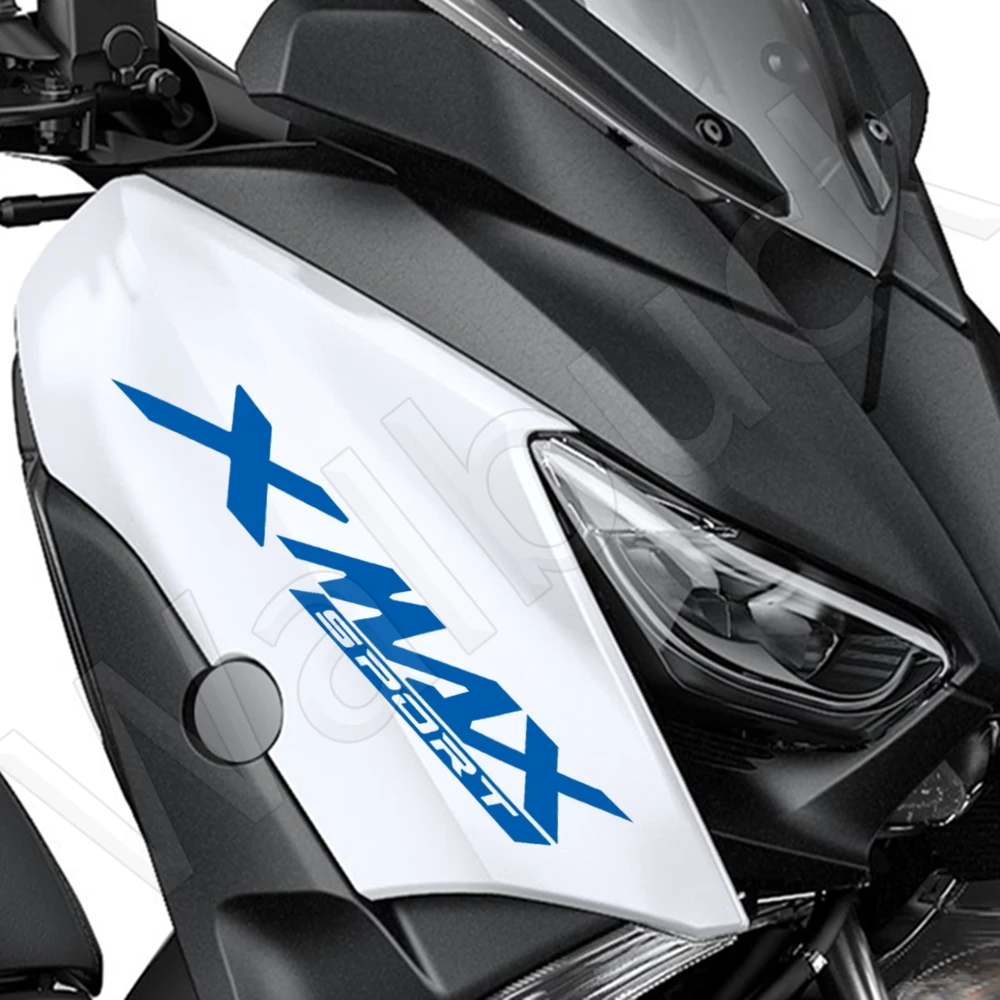Motorcycle Scooter Stickers Front Fairing Stripe Decals Accessories Waterproof For XMAX 125 150 250 300 400 Xmax 125