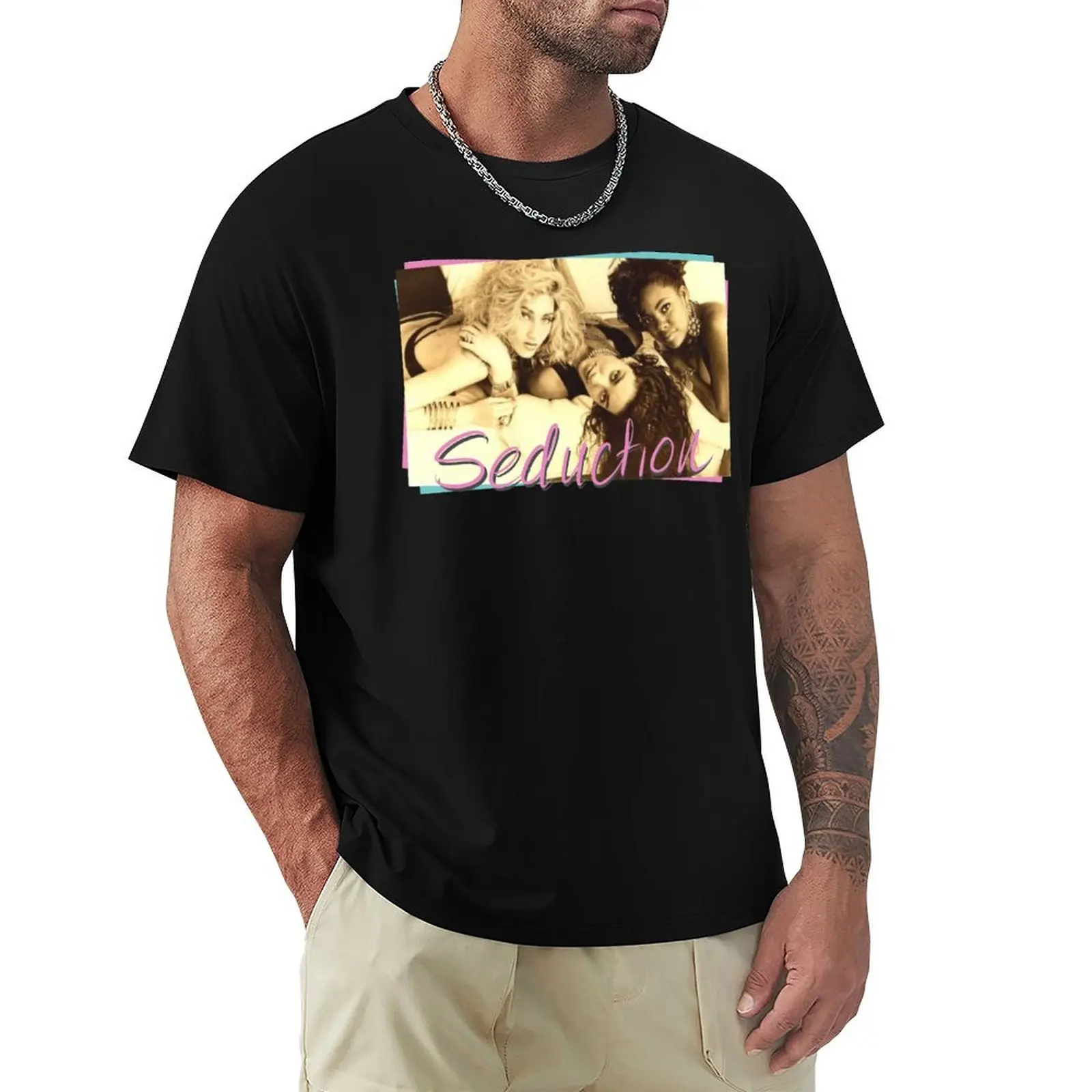 Seduction girl band T-Shirt Plus Size Comfort Fit Tee