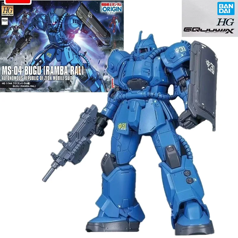 

Bandai оригинальный Gundam HG GTO 012 MS-04 BUGU RAMBA RAL аниме персонаж робот в сборе модель игрушка мальчик подарок