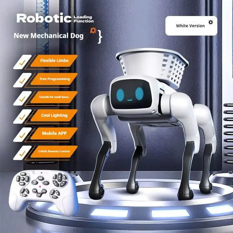 2026-new-ai-intelligent-programmable-robot-dog-remote-control-model-with-loading-basket-for-adult-hobby-collectors-festival-gift