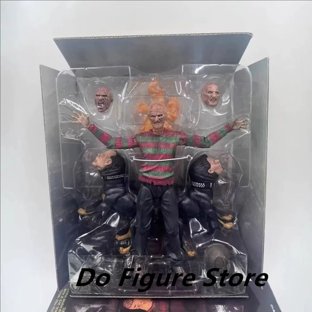 

NEW NECA Freddy Krueger Action Figure Freddy's Revenge Collectible Model Toy Halloween Horror Decoration Gift Chinese version