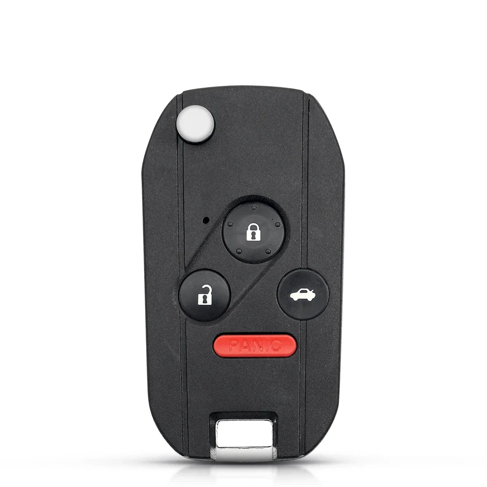 KEYYOU For Honda Modified Car Key Case Fob For Honda Accord Civic 2006 2007 2008 2009 2010 2011 CRV 2018 Pilot 2/3/4 Buttons