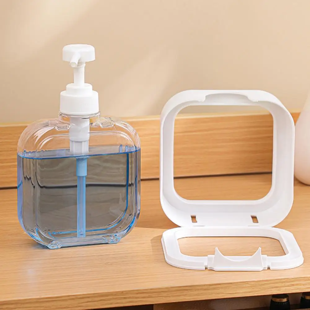 Dispensador de jabón líquido de 300/500ML, champú, Gel de ducha para lavado a mano, contenedor de limpiador Facial, botella con bomba de prensa vacía recargable