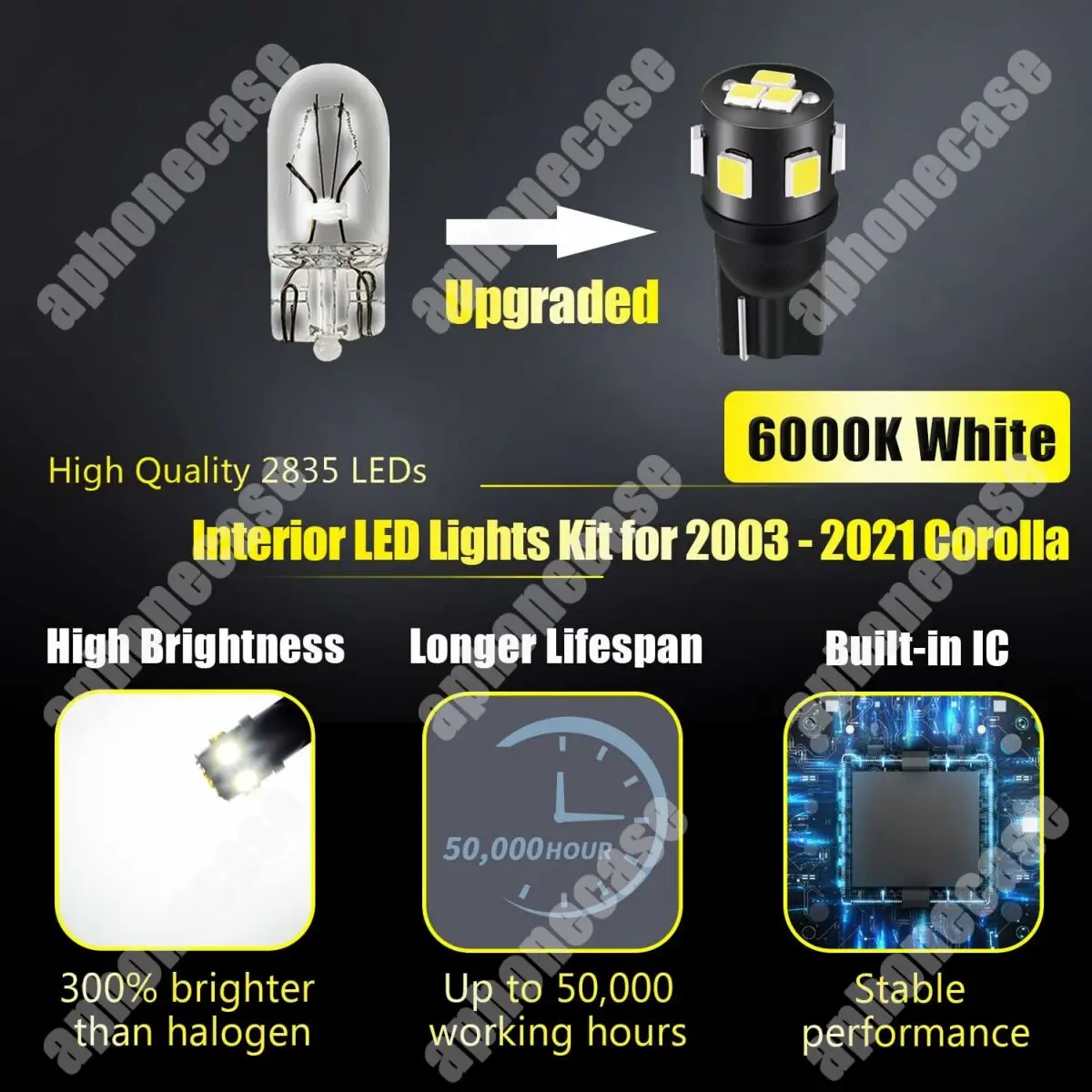 LED Interior Lights For Dodge Nitro 2007 2011 White 6000K LED Lighting 23Pcs