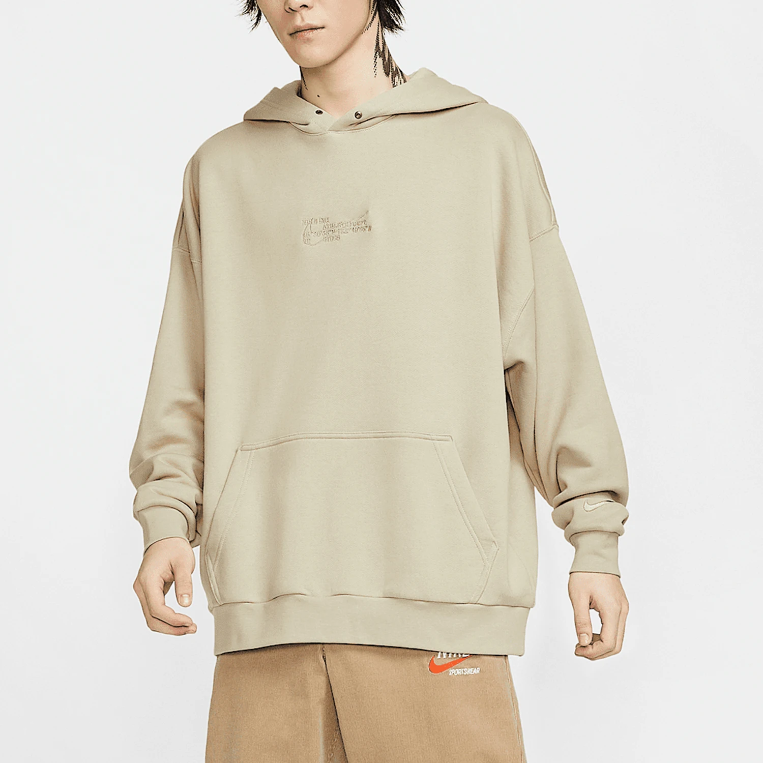 Nike Authentic New Men's Oversize Style Casual Hoodie HV4722-251