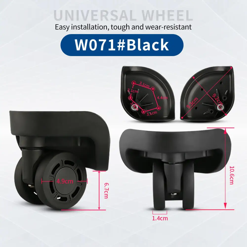 Hongsheng Koffer Universalrad Trolley-Rad Zubehör Passwort-Reisekoffer Geräuschlose Universalräder zur Reparatur und zum Austausch – Detail 22