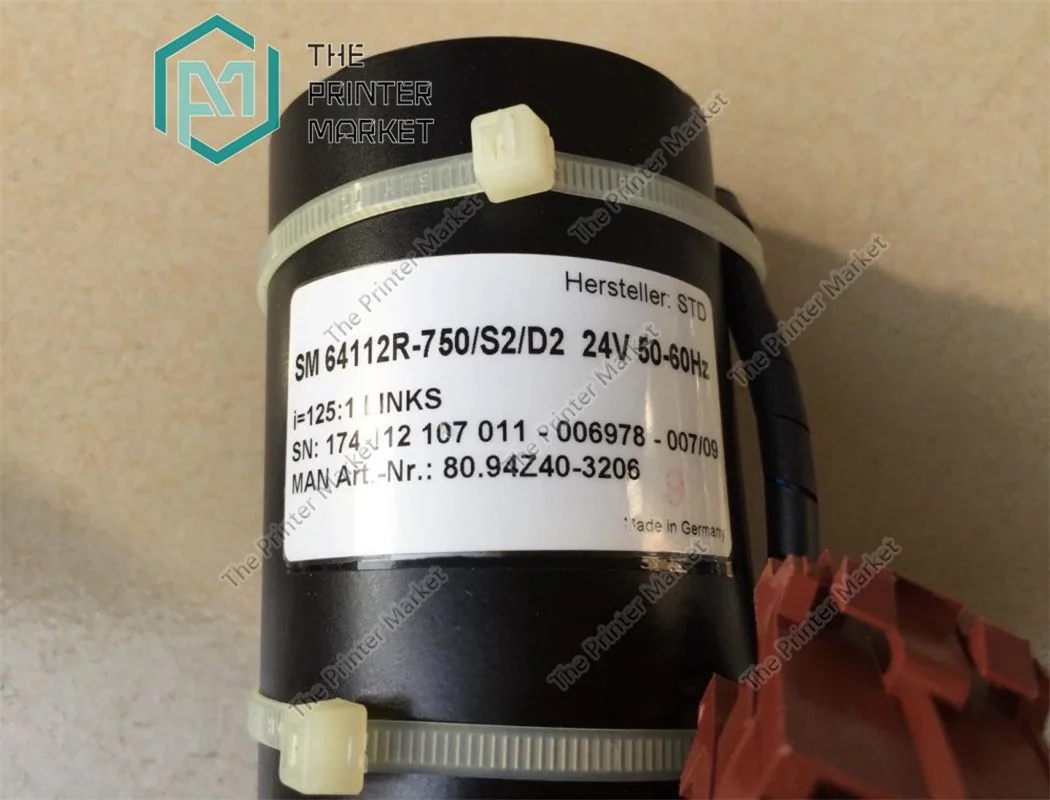 SM64112R-750/S2/D2 Ink Motor 80.94Z40-3206 Gear Motor For Roland Machine Parts 80.94Z403206 Engine 24V 50/60Hz