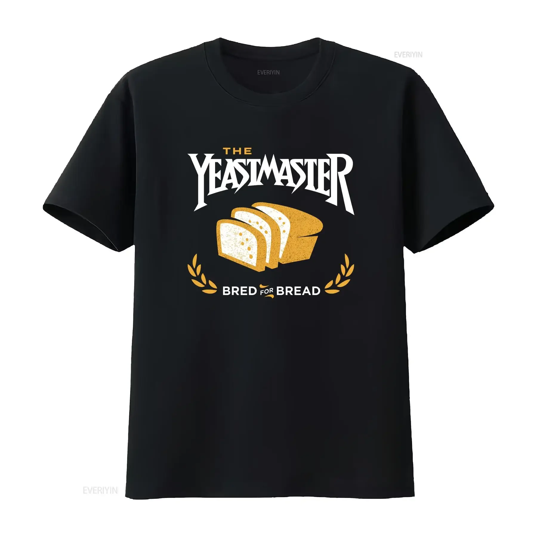 Yeastmaster Funny Bread Baking shirt Illustration T Baker Pastry Chef Enthusiast Apparel Sourdough vintage Washed fashion