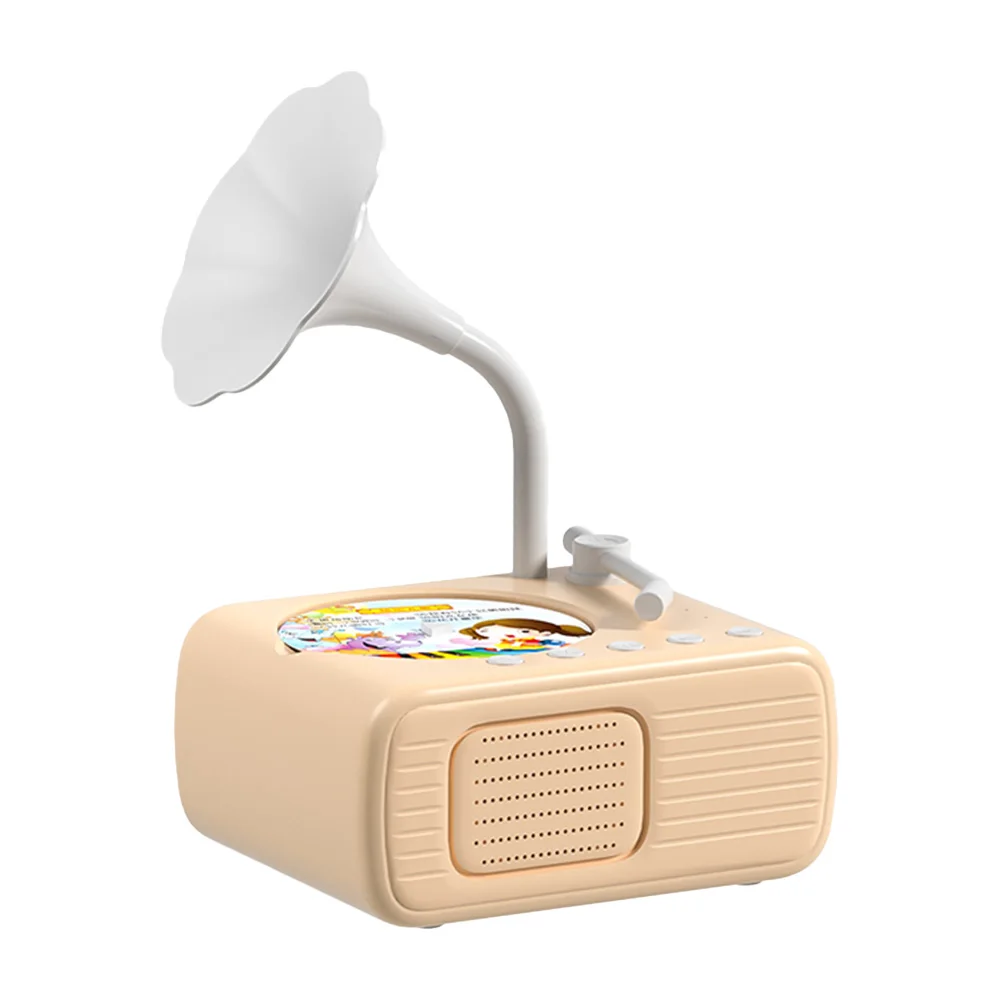 Fonógrafo infantil con parlantes Reproductor de historias y música Fonógrafo educativo para niños y niñas mayores de 3 años