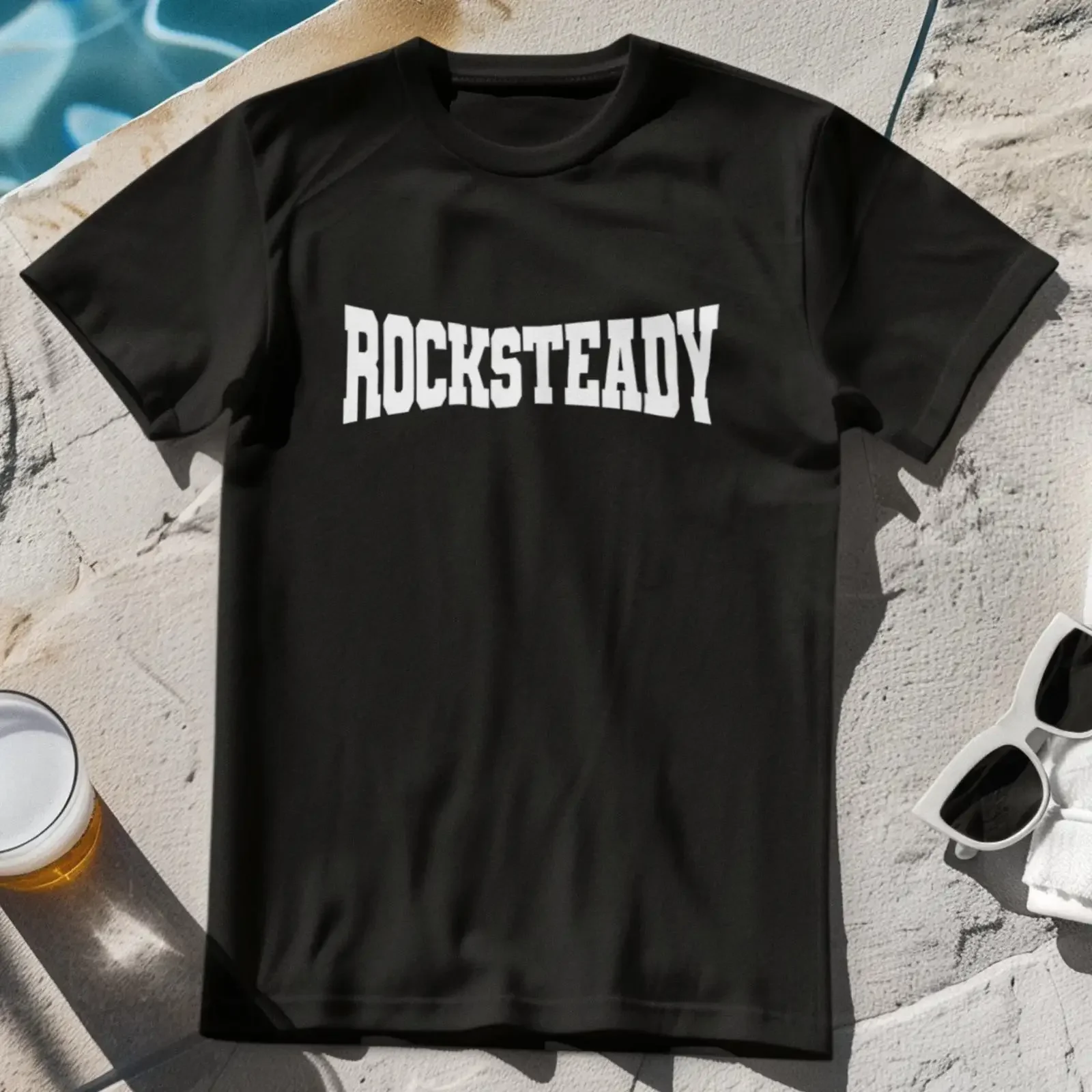 Rocksteady T SHIRT Reggae Dub Ska Paragons Boothe Soundsystem Trojaner Studio vintage Washed Stretched Breathable Versatile