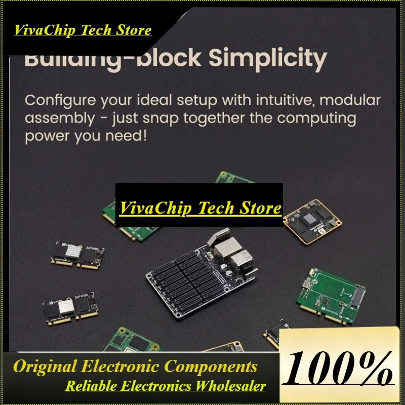 VoFSSipeed NanoCluster For Raspberry Pi CM4/ Raspberry Pi CM5/ LM3H /M4N Compact Affordable Mini Cluster Board DataCenter