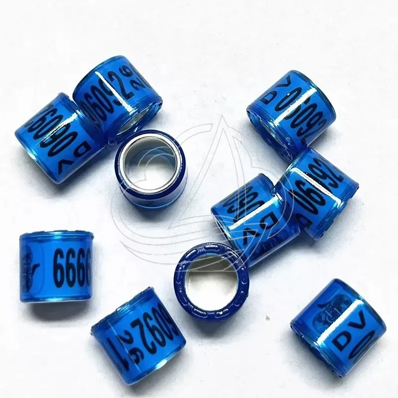 Dove Pigeon Foot Rings with Tickets & Cards BELG NL Bird Leg Rings 10Pcs/Lot