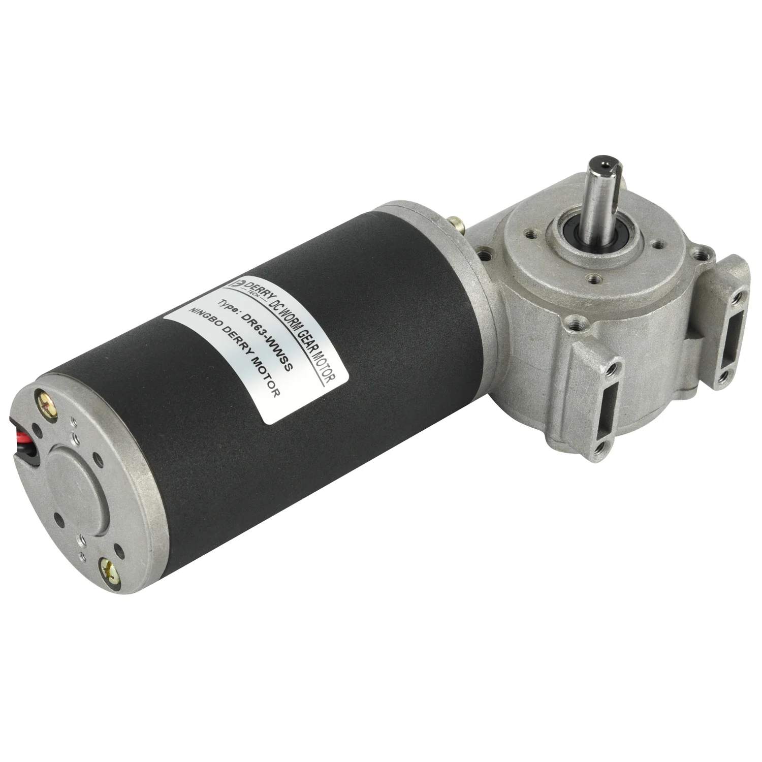 12V 24v High Torque Door Opener DC Worm Gear Motor with Sliding Door Encoder