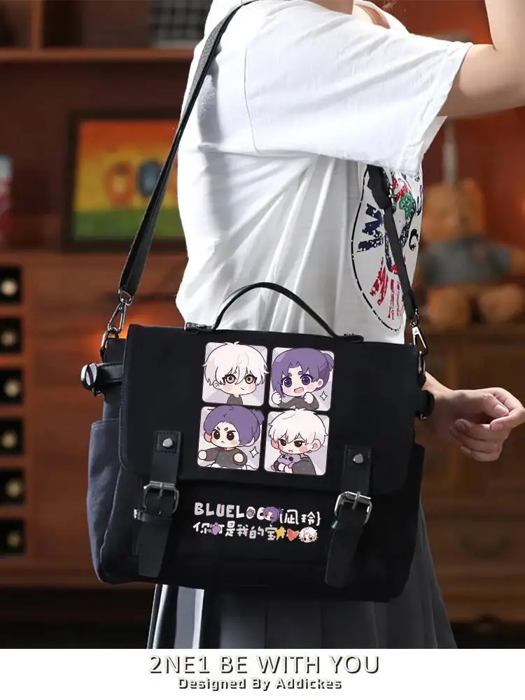 2025 NEW Blue Lock Nagi Seishiro Mikage Reo Cosplay Casual Oxford Messenger Schoolbag Shoulder Bag Student Teenager Gift