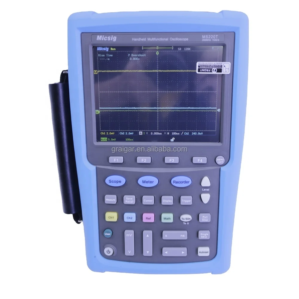 Handheld Multifunctional Oscilloscope MS220T Portable Handheld Digital Oscilloscope Multimeter MS220T 200M