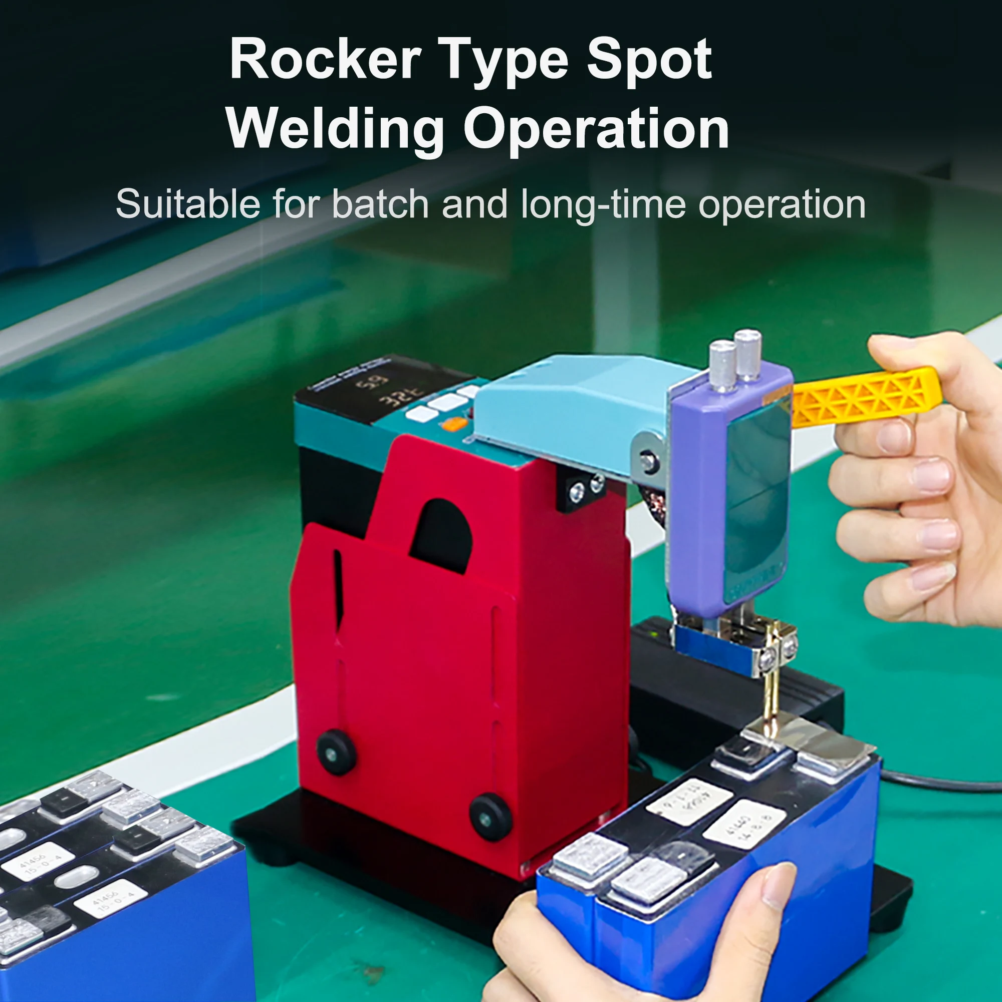 

801H+ power iron spot welding machine pulse welding rocker arm down-pressing workstation can be lifted and lowered