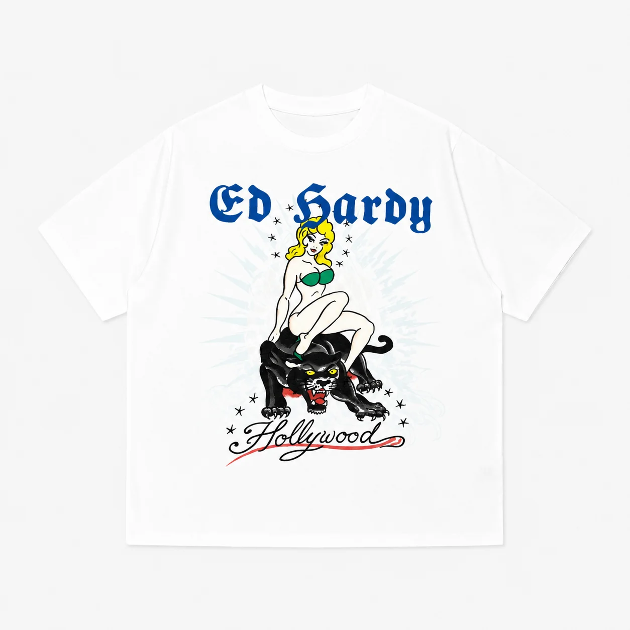 Ed Hardy Pin Up Girl Black Panther 