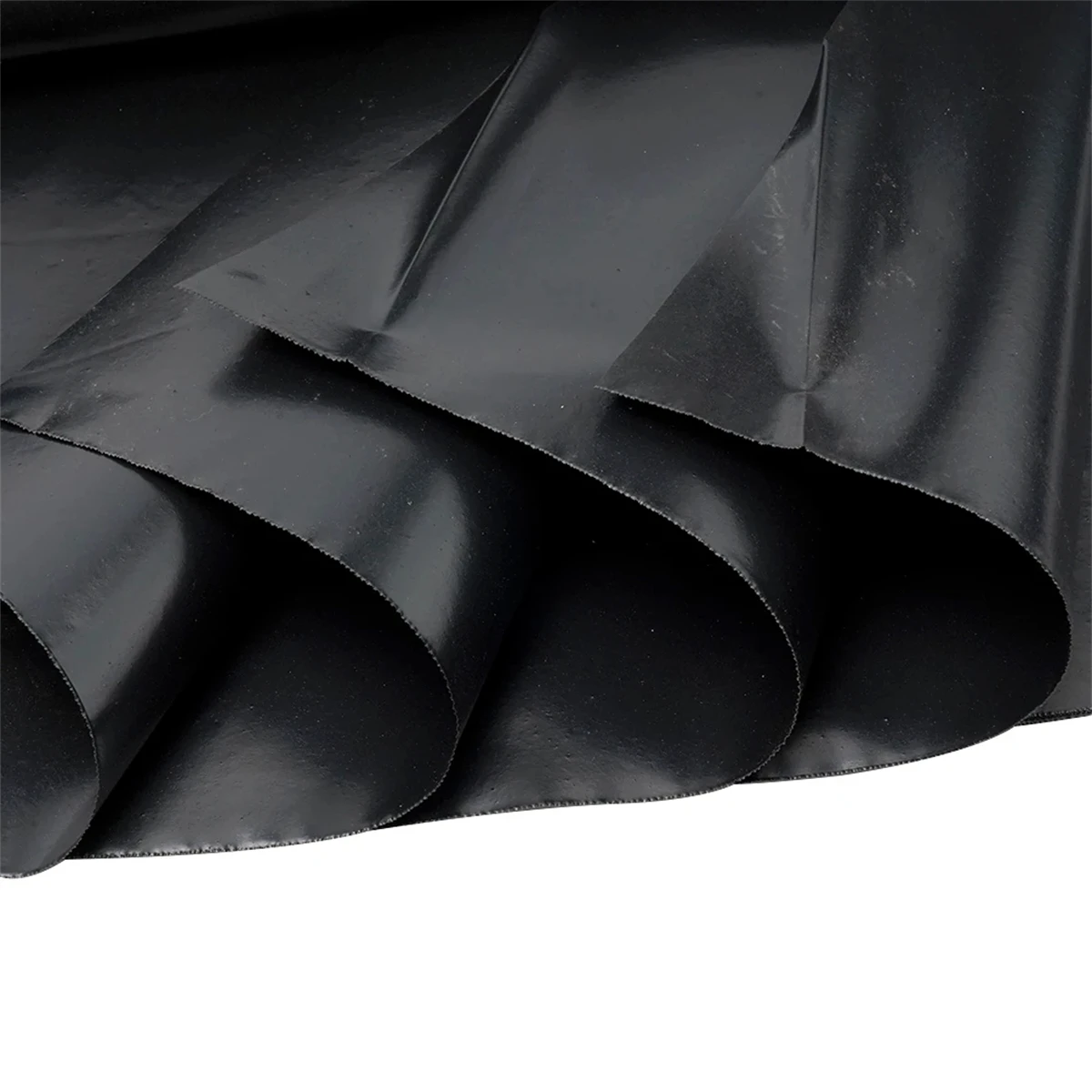 0.1mm Waterproof Black Liner 1.5mx3m Fish Pond Liner Garden Pools Reinforced HDPE Membrane for Landscaping Pool Pond 2Pcs
