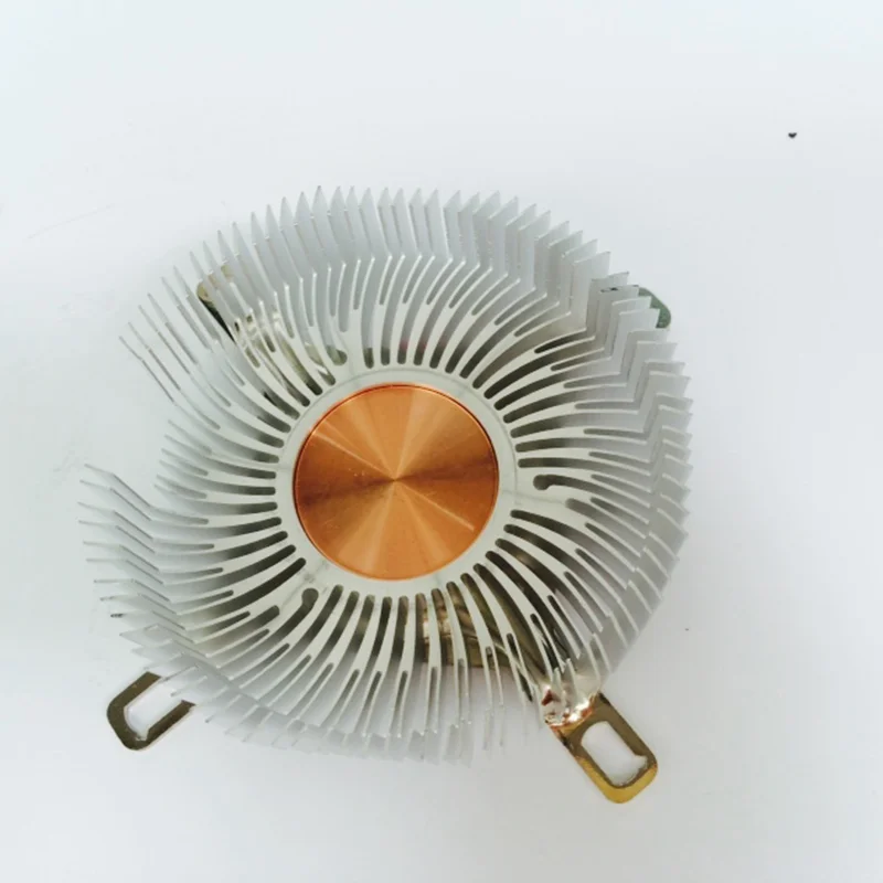 DIY CPU Kühlkörper 87.2*85.2*24,5mm Reines aluminium kühlkörper kühler für LED licht kühler Cpu kupfer core kühler