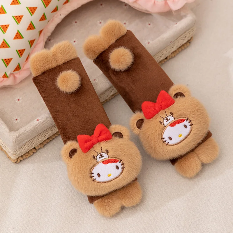 Sanrio Hello Kitty Car Neck Headrest Pillow Accessories Automobiles Seat Neck Rest Auto Seat Head Support Neck Protector Gifts