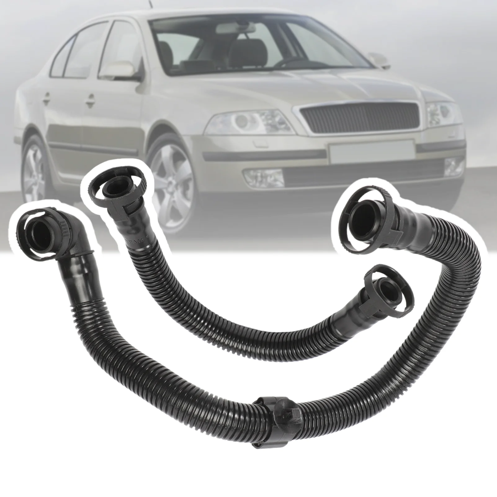 Car Engine Crankcase Breather Valve Vent Hose Pipe Parts 06F103221E For VW Audi 2.0 TFSI PCV