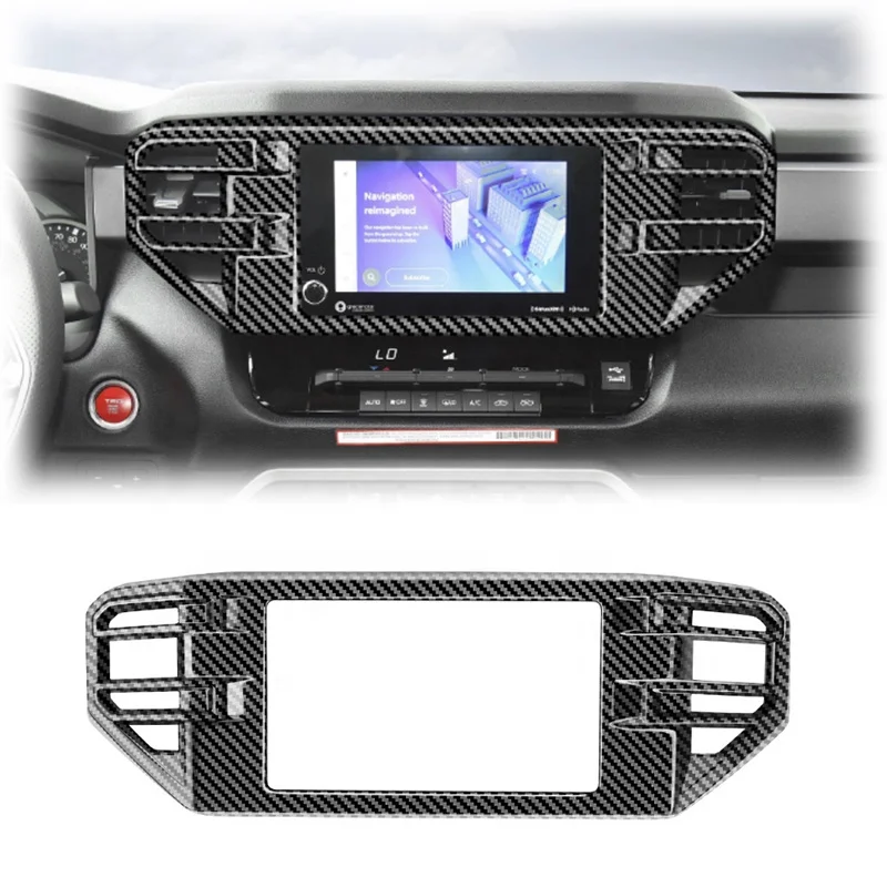 

Flying Wing High Quality SR SR5 Central GPS Navigation Panel Frame Trim For TUNDRA 2022+ Navigation Panel Frame