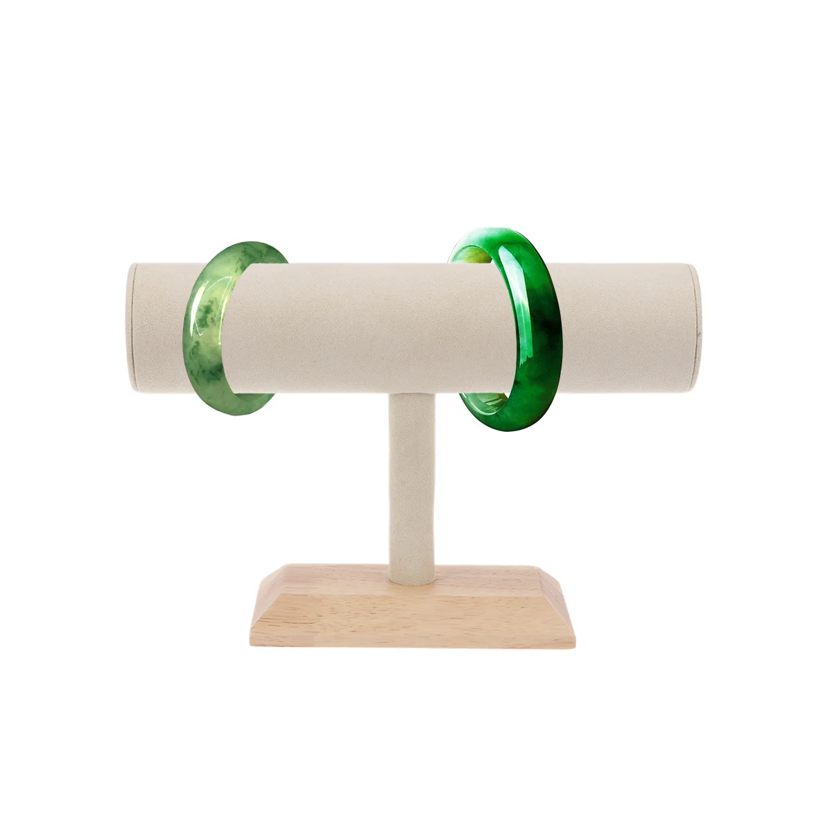 

Деревянная подставка для ювелирных изделий, браслетов, Т-образная планка, белая маленькая стойка для браслетов, держатель для браслетов, органайзер для домашнего магазина, хранения