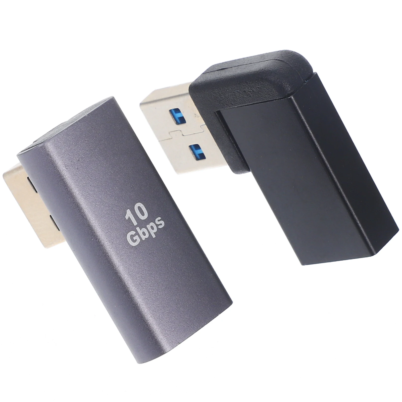 

2Pcs USB Adapter 90 Degree Angled Connector Male to Female USB 3.0 Right Angle Design High Speed Laptop Accessories