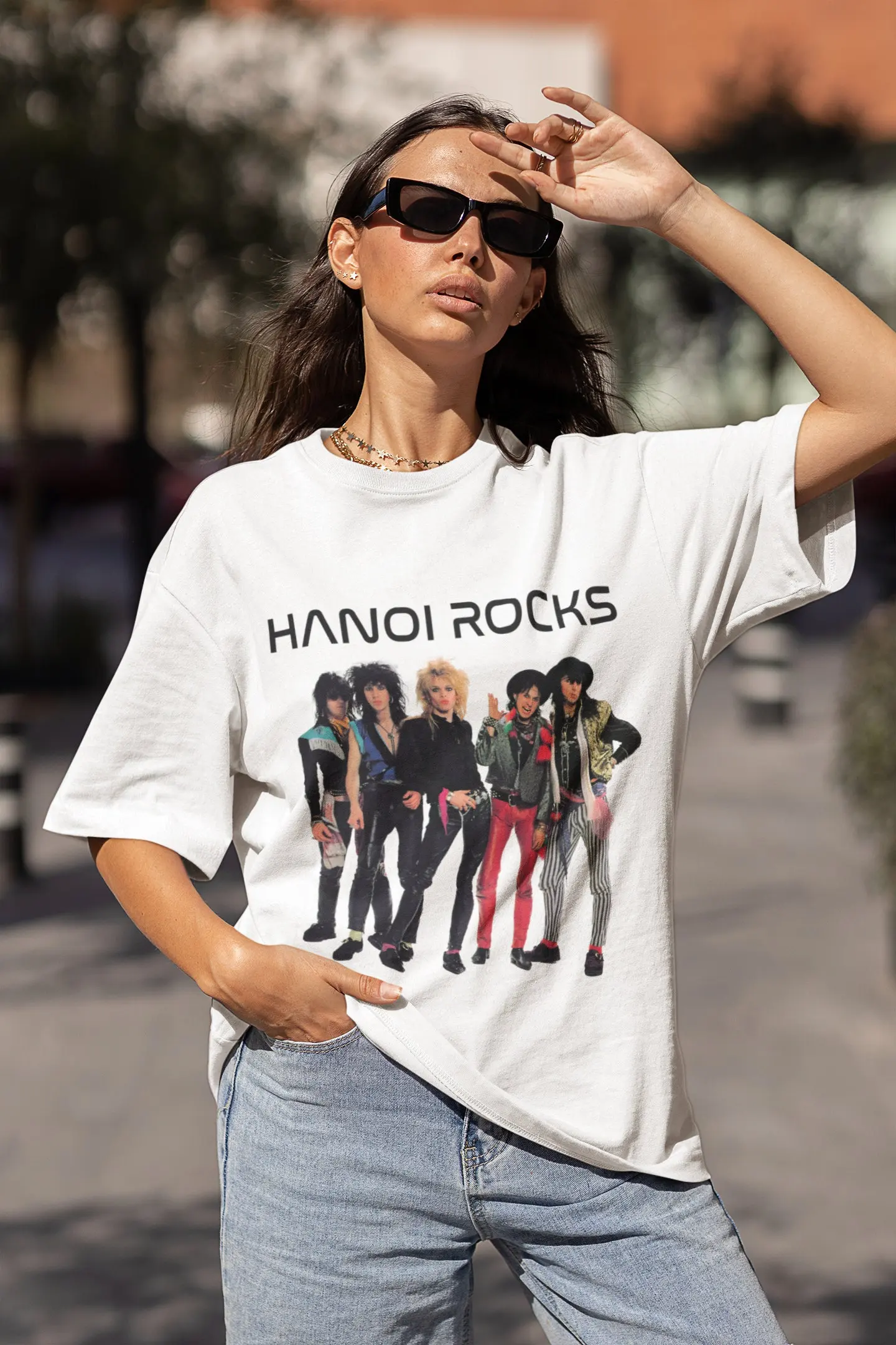 Vintage Music T Shirt Hanoi Rocks Band shirts Lover s